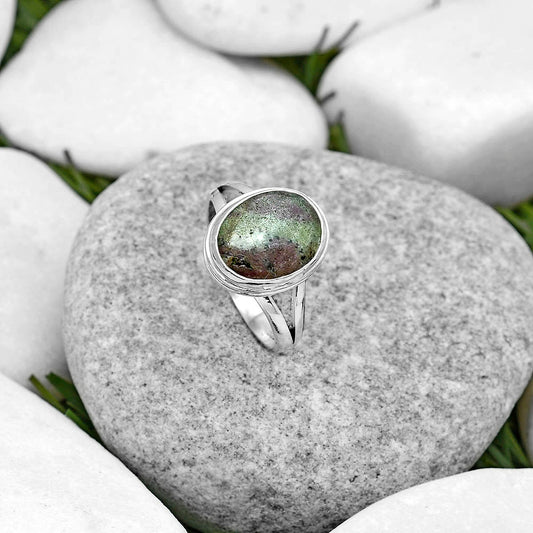 Natural Ruby-Zoisite - Africa Ring size-7 R-1008 SDR179916