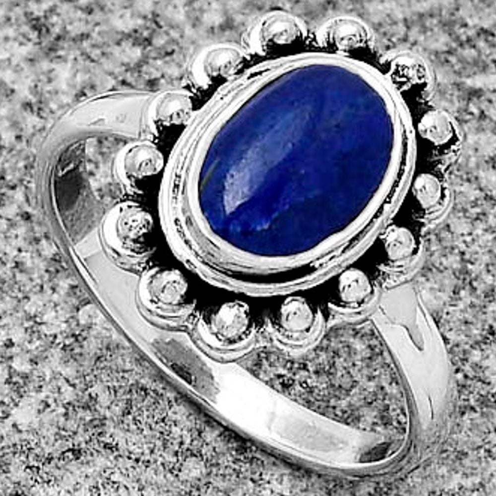 Natural Lapis - Afghanistan Ring size-8.5 R-1124 SDR180574