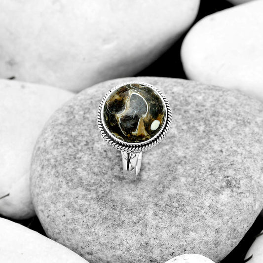 Natural Turtella Jasper - USA Ring size-7 R-1010 SDR180866
