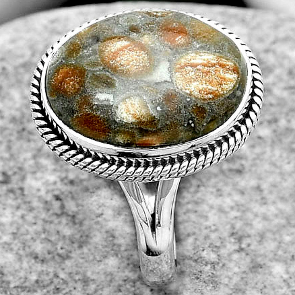 Natural Tabu Jasper Ring size-8 R-1010 SDR180908