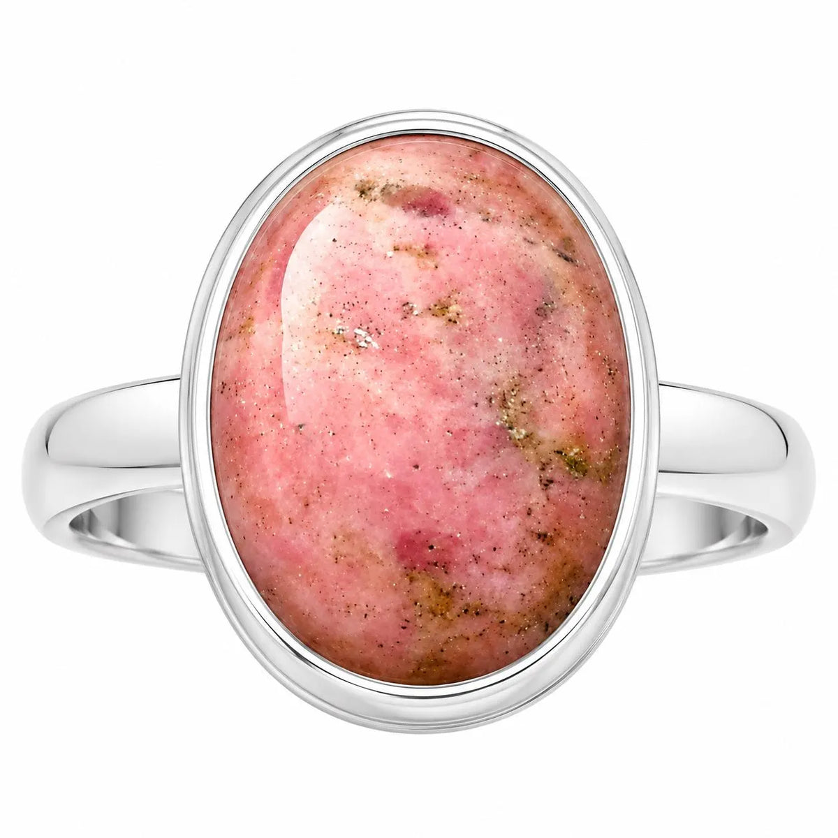 Natural Pink Tulip Quartz Ring size-8 R-1007 SDR181189