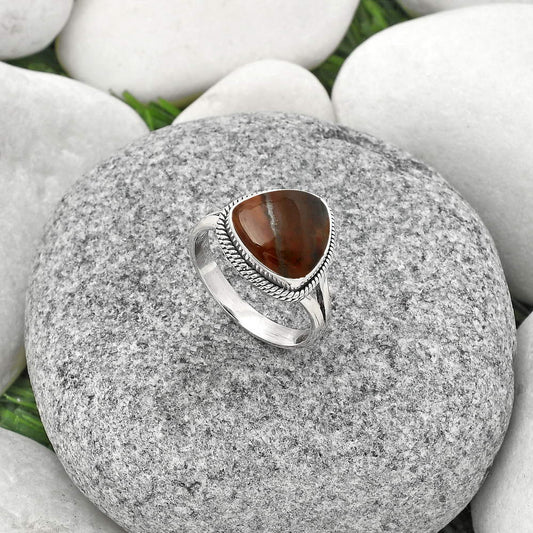 Natural Tabu Jasper Ring size-7 R-1010 SDR181248