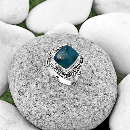 Natural Shattuckite - USA Ring size-8 R-1557 SDR182171