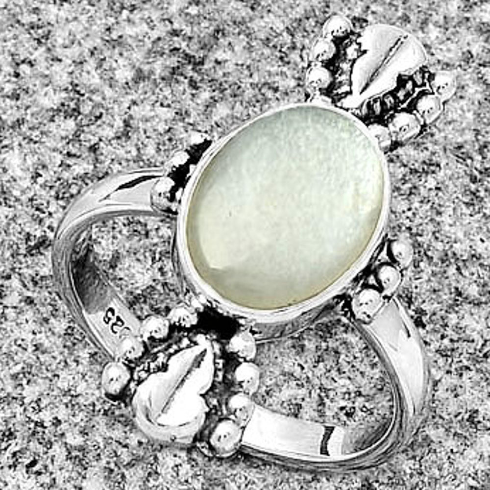 Natural Srilankan Moonstone Ring size-7 R-1126 SDR183302