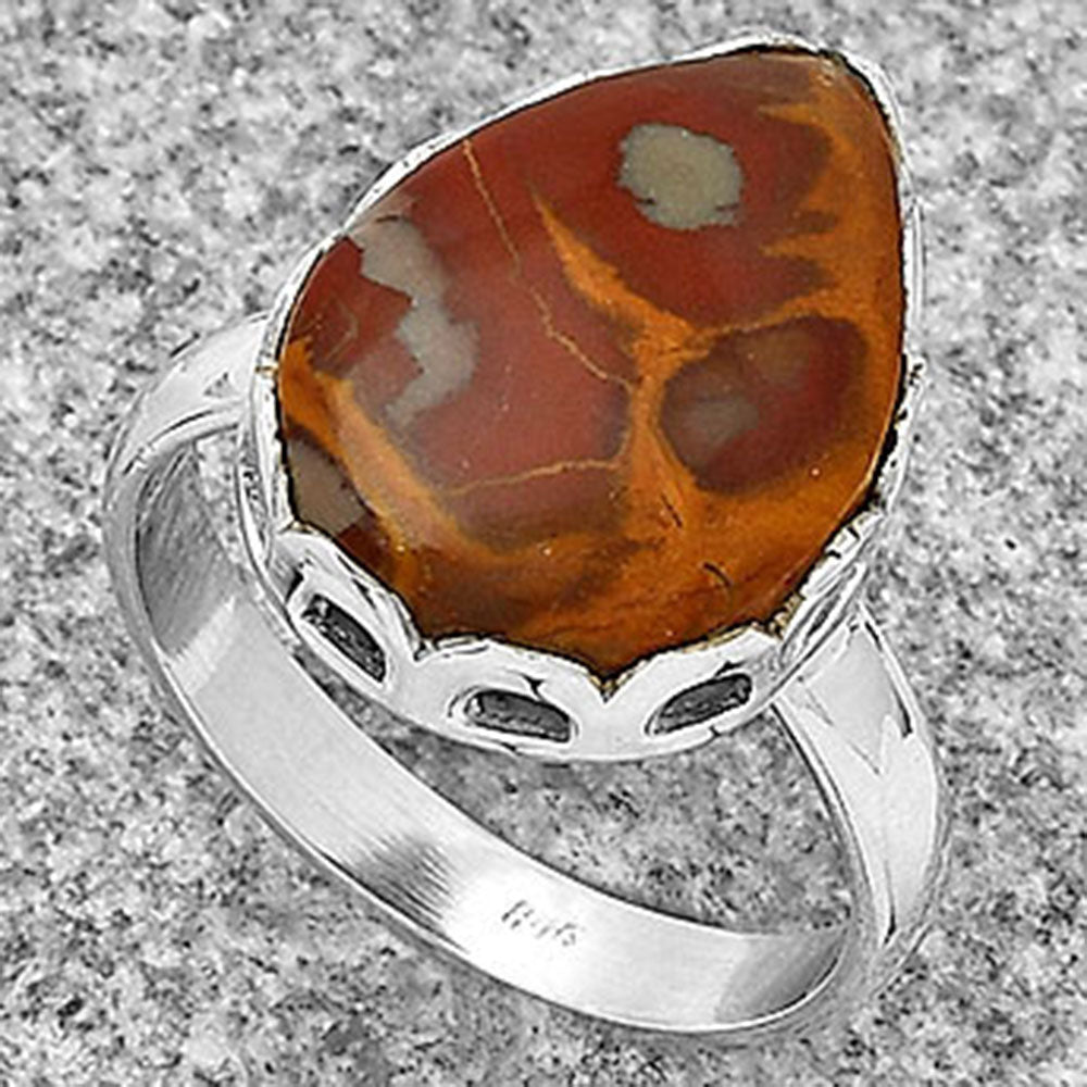 Natural Noreena Jasper Ring size-8.5 R-1428 SDR183489