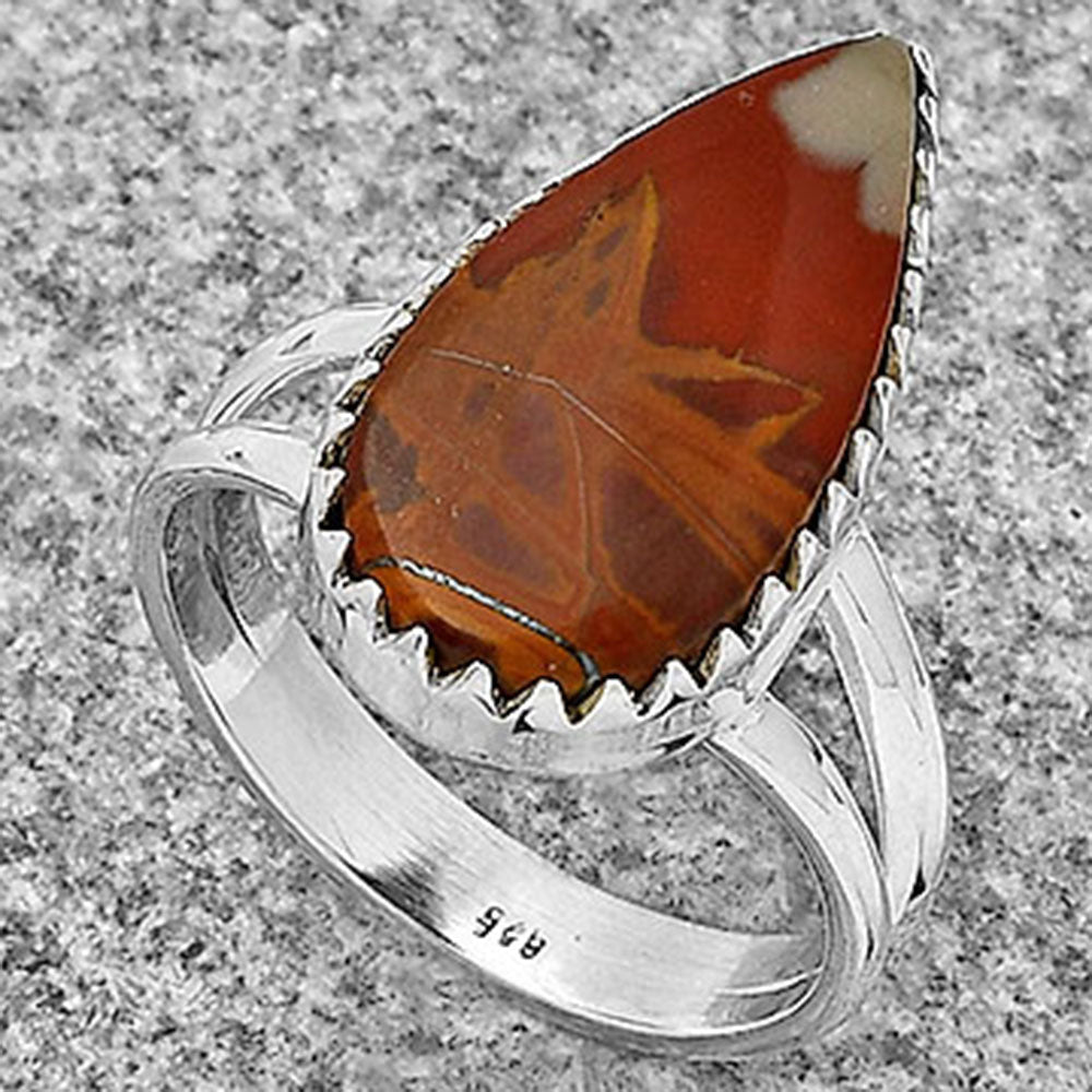 Natural Noreena Jasper Ring size-8.5 R-1210 SDR183586