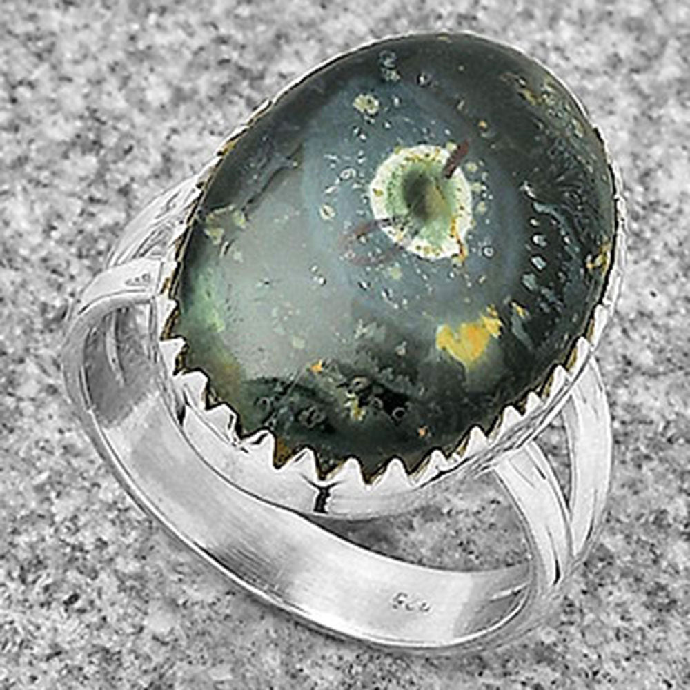 Natural Star Galaxy Jasper Ring size-8 R-1210 SDR183609
