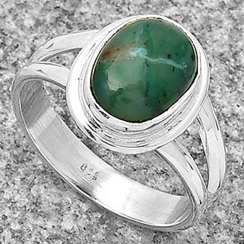 Natural Larsonite Jasper Ring size-7 R-1156 SDR183655