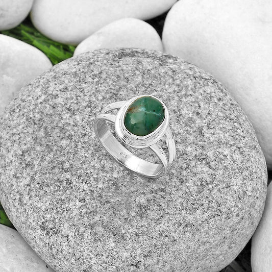 Natural Larsonite Jasper Ring size-7 R-1156 SDR183655