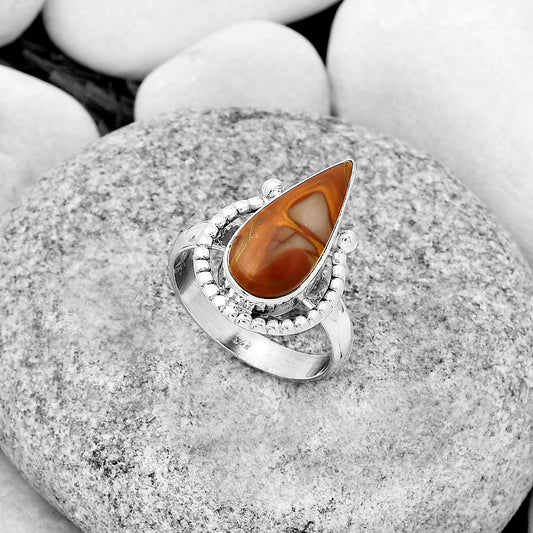 Natural Noreena Jasper Ring size-8.5 R-1518 SDR184339