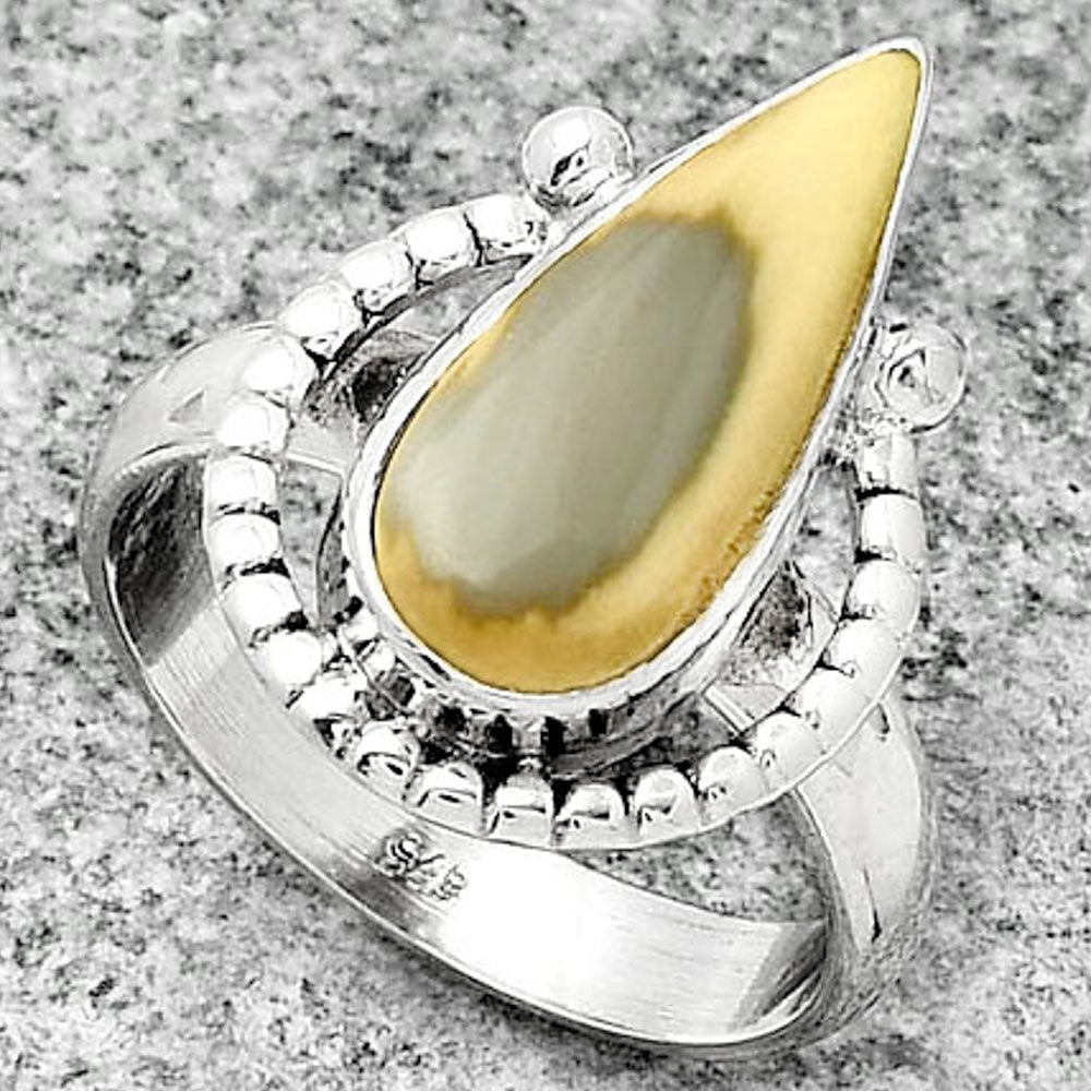 Natural Imperial Jasper - Mexico Ring size-7.5 R-1518 SDR184368