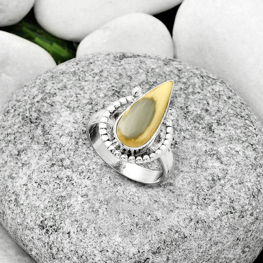 Natural Imperial Jasper - Mexico Ring size-7.5 R-1518 SDR184368