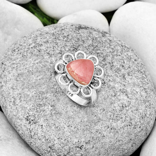 Natural Rhodochrosite Argentina Ring size-8.5 R-1527 SDR184439