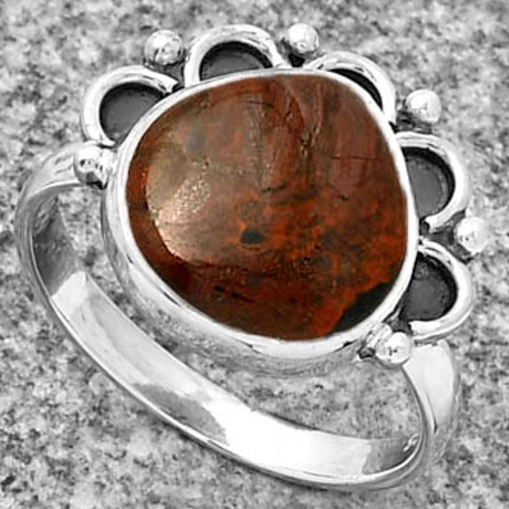 Natural Cherry Creek Ring size-8 R-1216 SDR185232