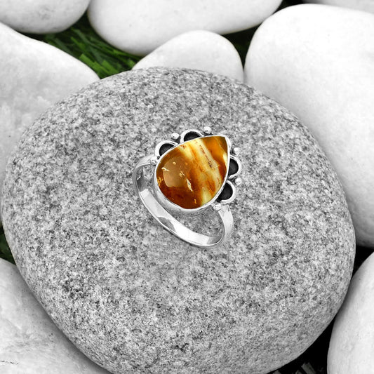 Natural Candy Opal Ring size-8 R-1216 SDR185247