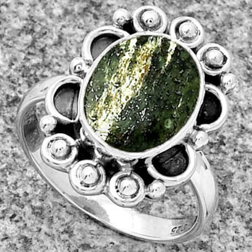 Natural Chrysotile Ring size-7 R-1207 SDR185359