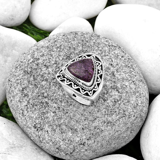 Natural Purpurite - South Africa Ring size-9 R-1501 SDR185735