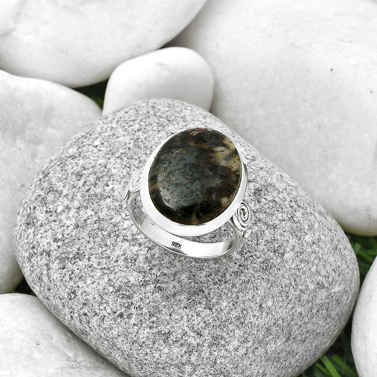 Natural Astrophyllite - Russia Ring size-8.5 R-1062 SDR188193