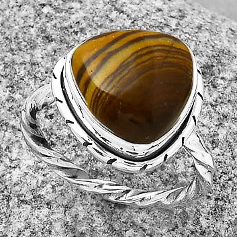 Natural Outback Jasper Ring size-8 R-1011 SDR188916