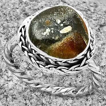 Natural Tabu Jasper Ring size-7 R-1142 SDR188972