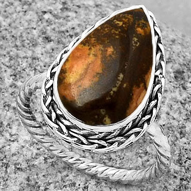 Natural Outback Jasper Ring size-8 R-1142 SDR188975