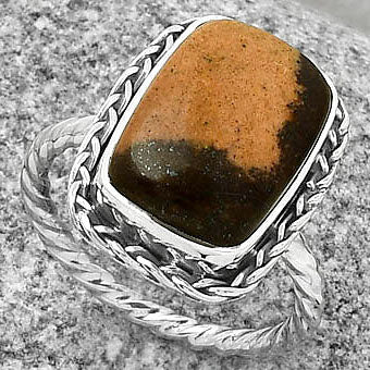 Natural Outback Jasper Ring size-8 R-1142 SDR189043