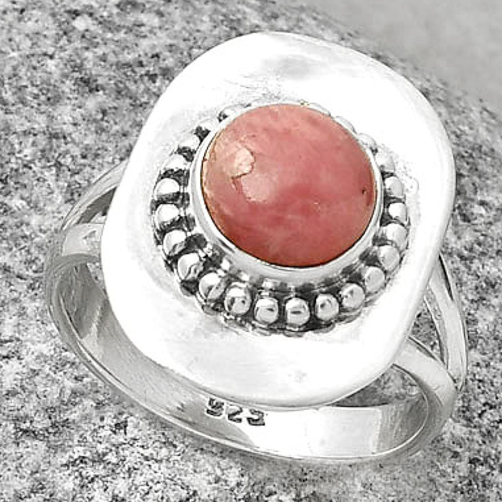 Natural Rhodochrosite Argentina Ring size-7.5 R-1458 SDR189144