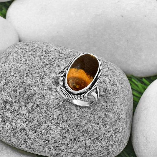 Natural Outback Jasper Ring size-7 R-1208 SDR189357