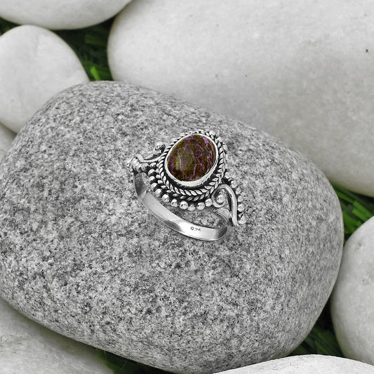 Natural Purpurite - South Africa Ring size-7 R-1238 SDR189636