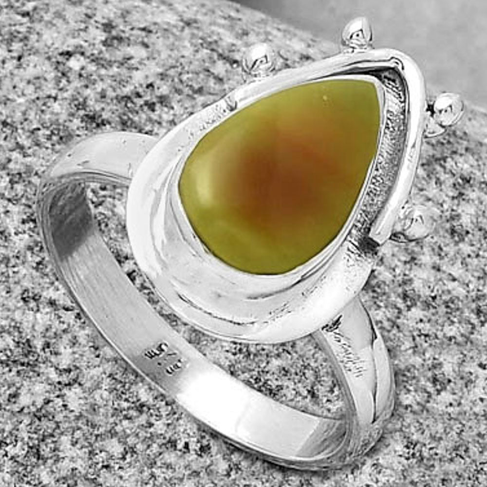 Natural Imperial Jasper - Mexico Ring size-8 R-1513 SDR190338