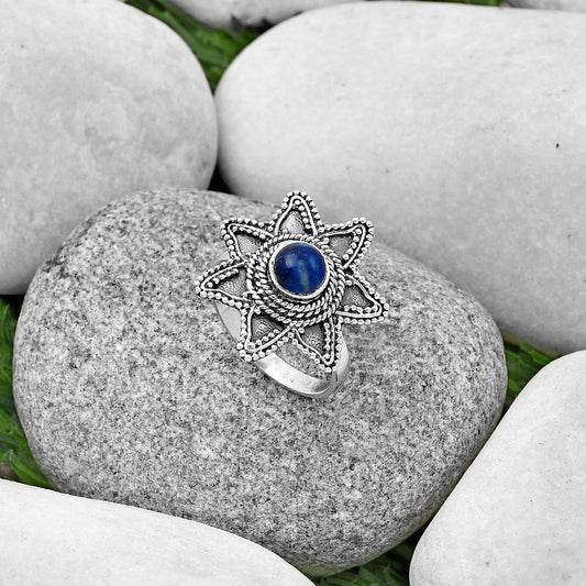 Natural Lapis Lazuli - Afghanistan Ring size-8.5 R-1146 SDR191635