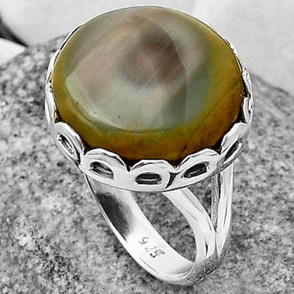 Natural Imperial Jasper - Mexico Ring size-9 R-1428 SDR205018