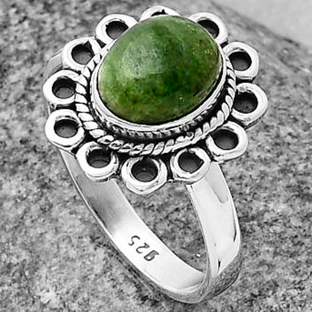Natural Serpentine Ring size-9 R-1256 SDR205069
