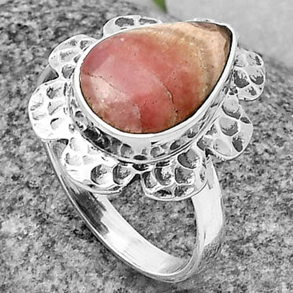 Natural Rhodochrosite Argentina Ring size-8 R-1241 SDR205778
