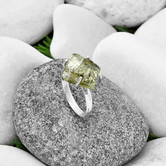 Natural Prasiolite (Green Amethyst) Ring size-9.5 R-1052 SDR206841