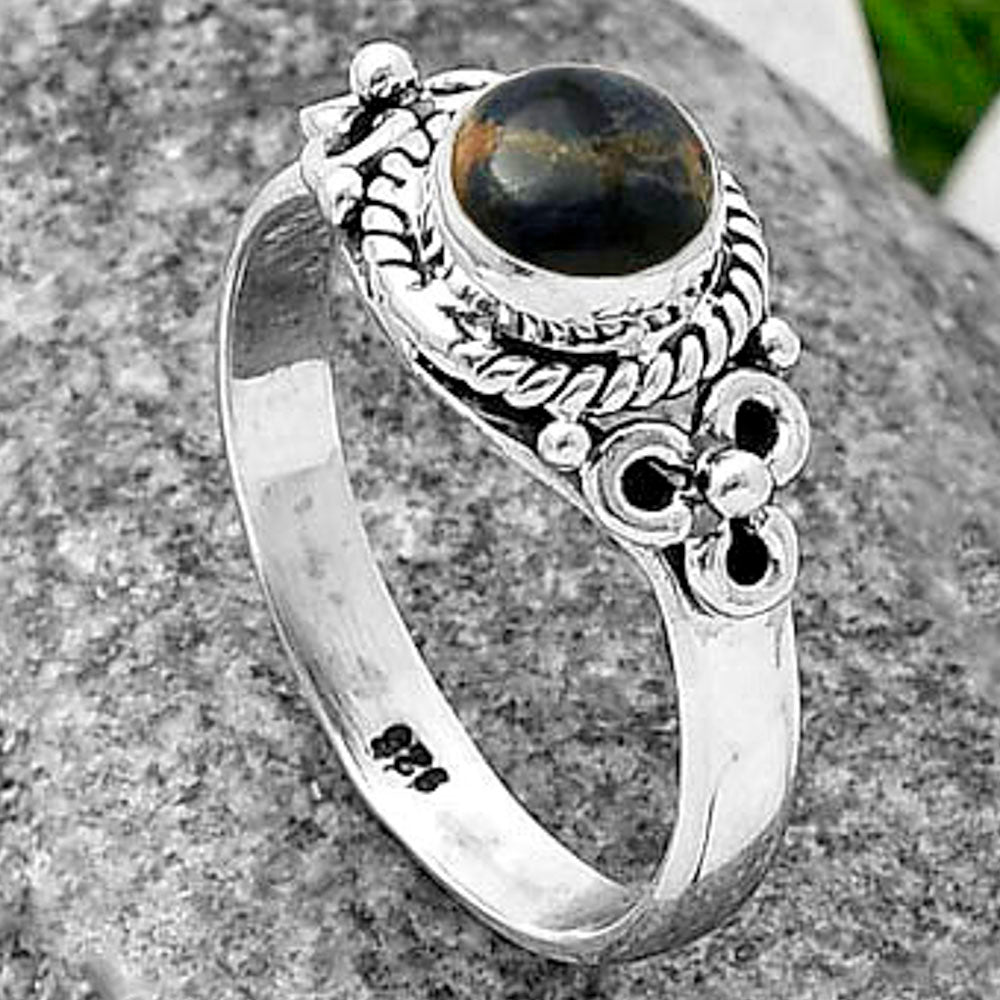 Natural Sodalite Ring size-8.5 R-1170 SDR210637