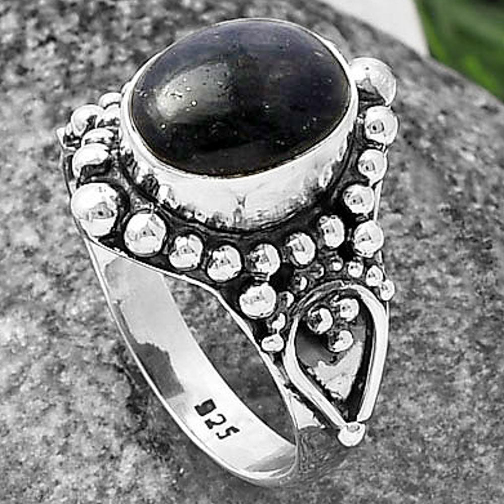 Natural Blue Aventurine Ring size-9 R-1154 SDR215107