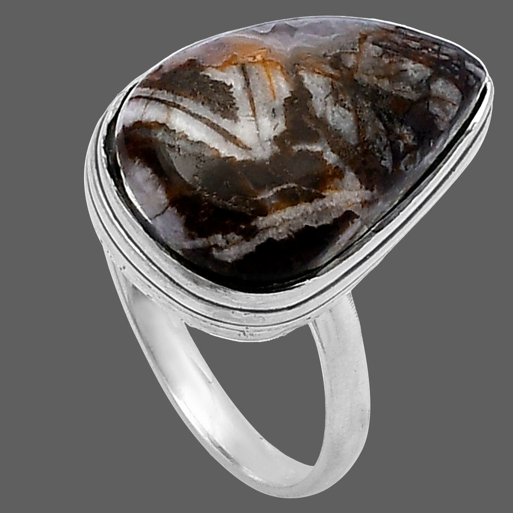 Natural Wild Horse Jasper Ring size-9 R-1007 SDR216241