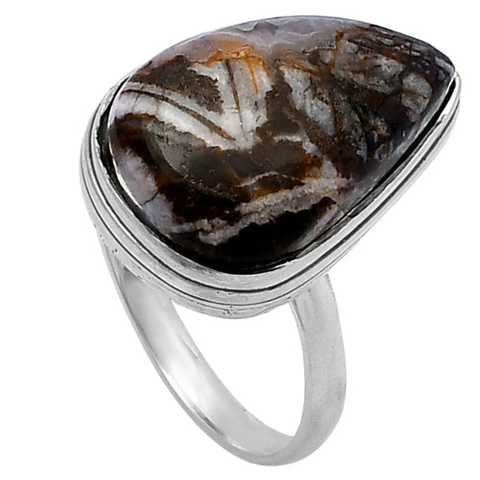 Natural Wild Horse Jasper Ring size-9 R-1007 SDR216241