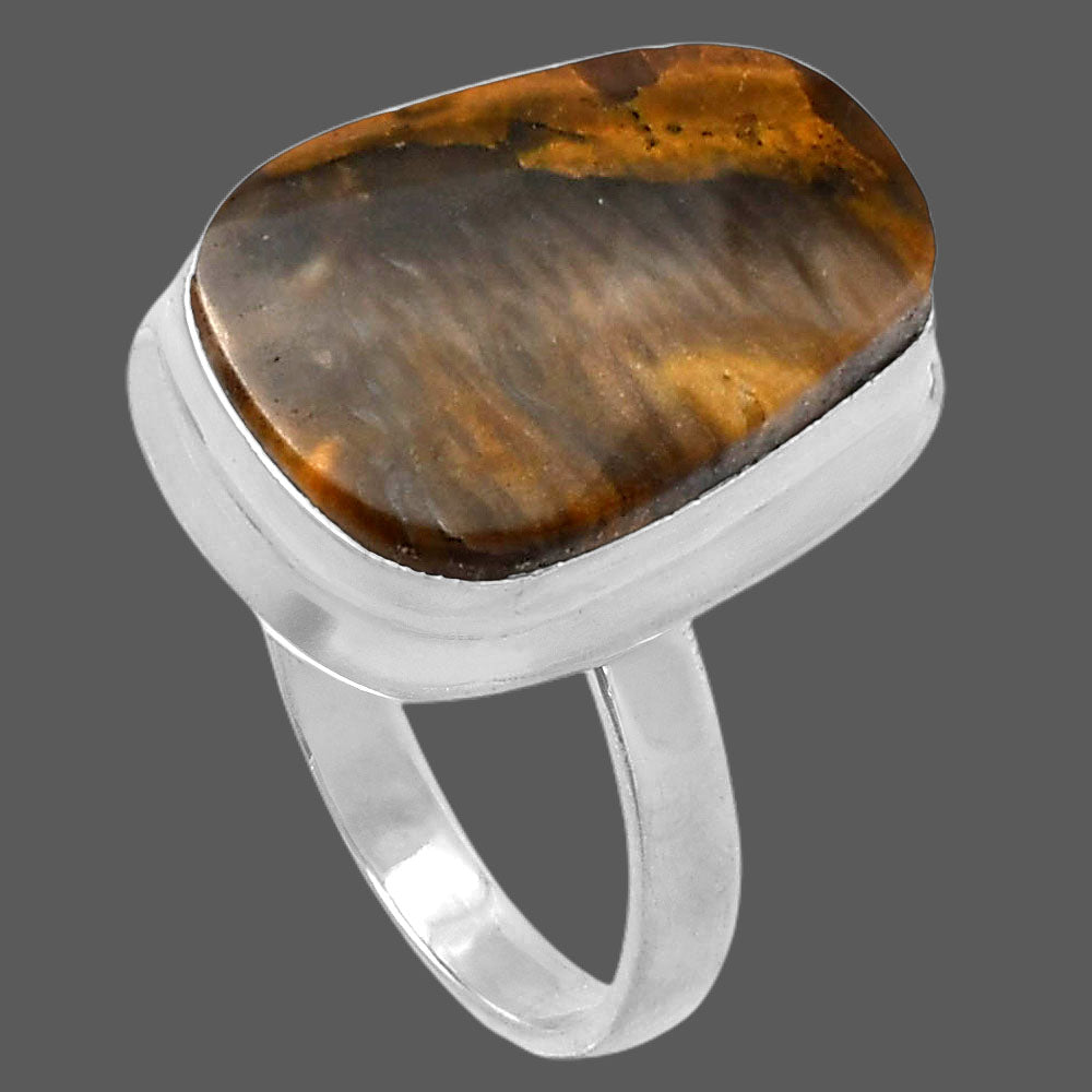 Rhyolite - Rainforest Jasper Ring size-7.5 R-1007 SDR216824