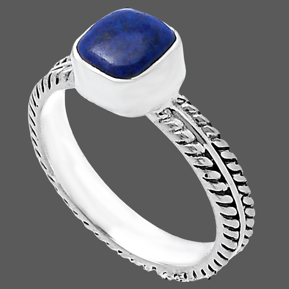 Natural Lapis Lazuli - Afghanistan Ring size-7 R-1260 SDR217202