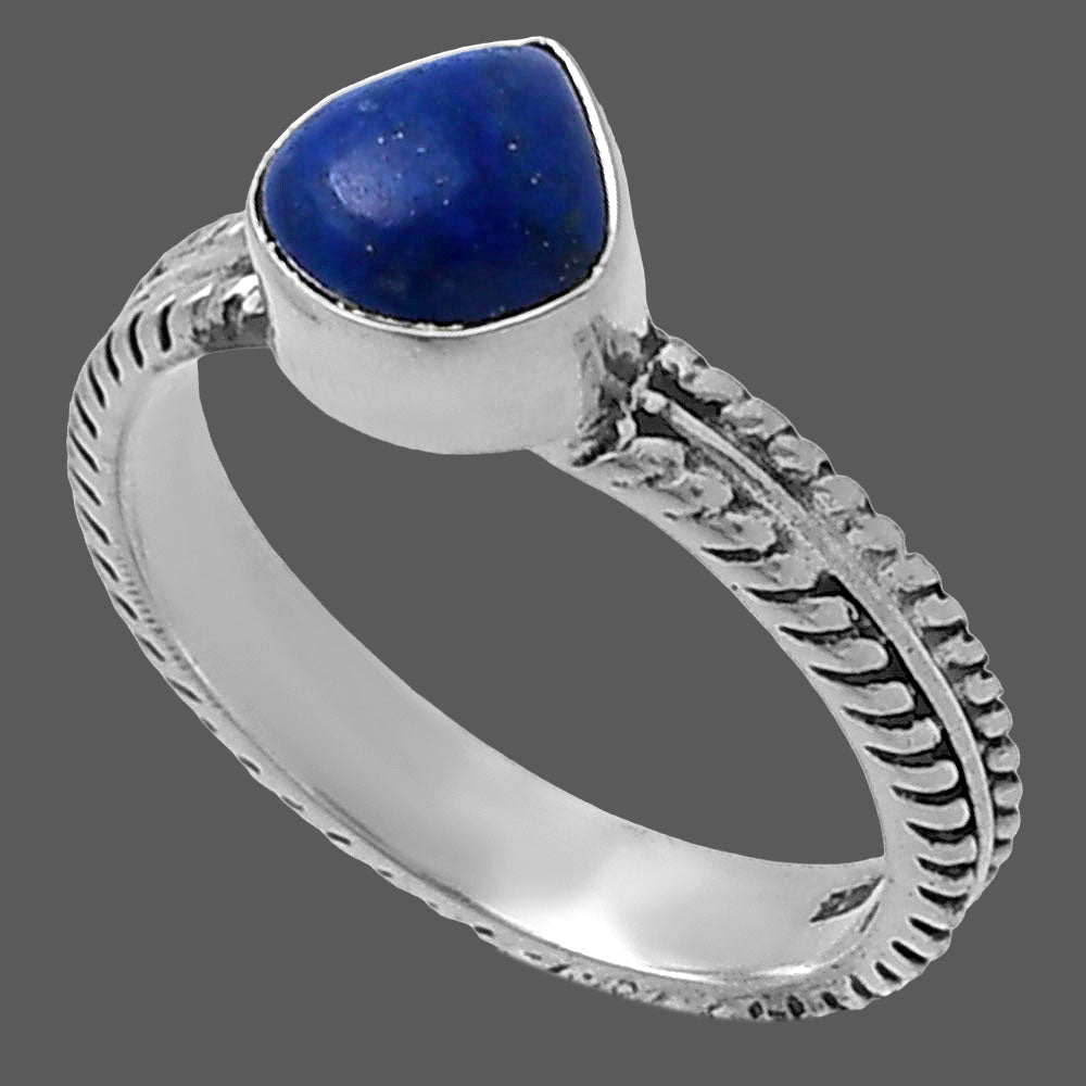 Natural Lapis Lazuli - Afghanistan Ring size-8 R-1260 SDR217263