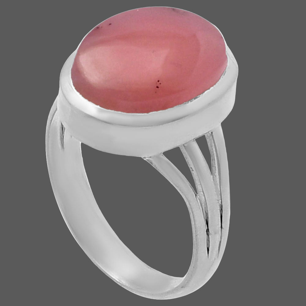 Natural Guava Quartz - Brazil Ring size-7.5 R-1006 SDR218534