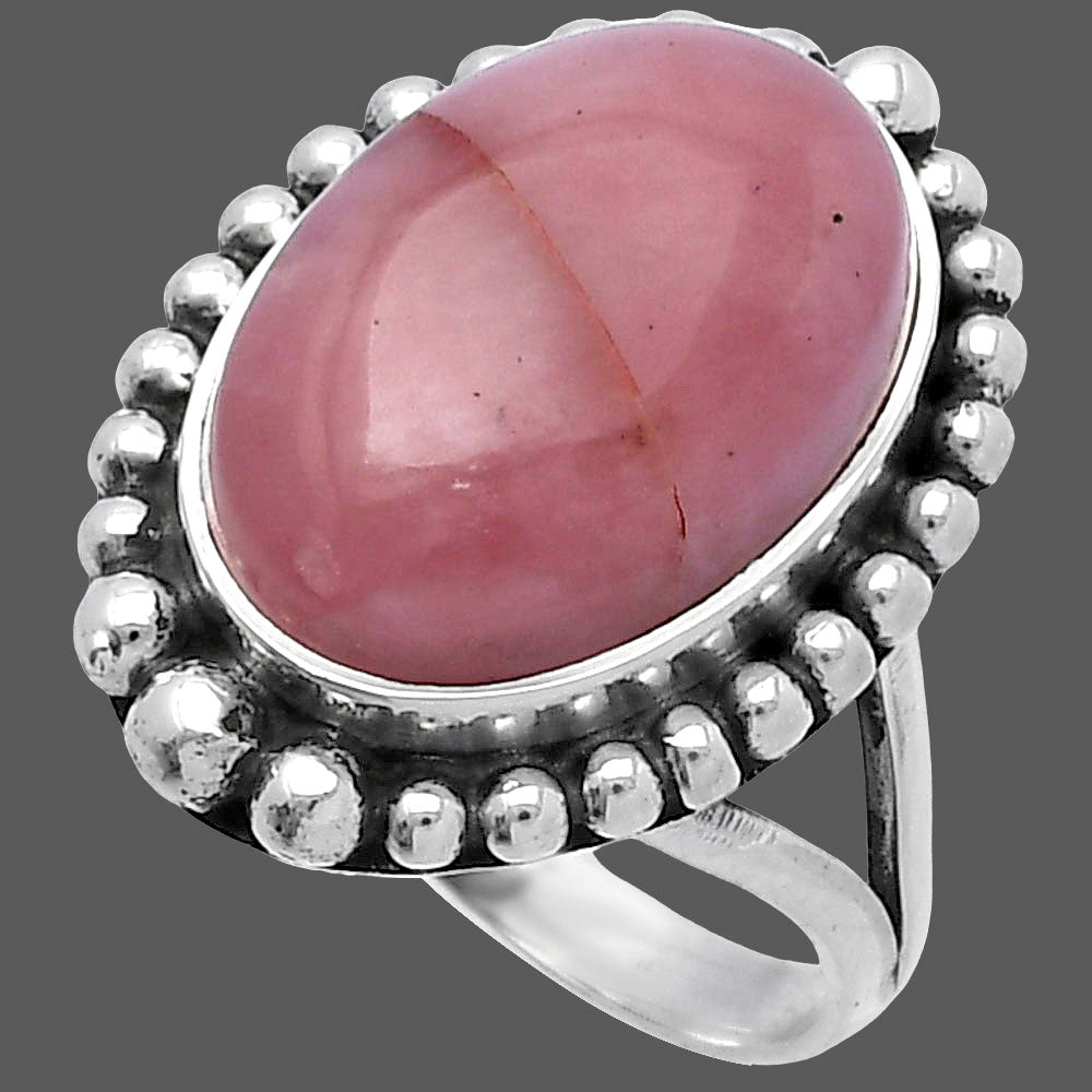 Natural Guava Quartz - Brazil Ring size-7 R-1154 SDR222340