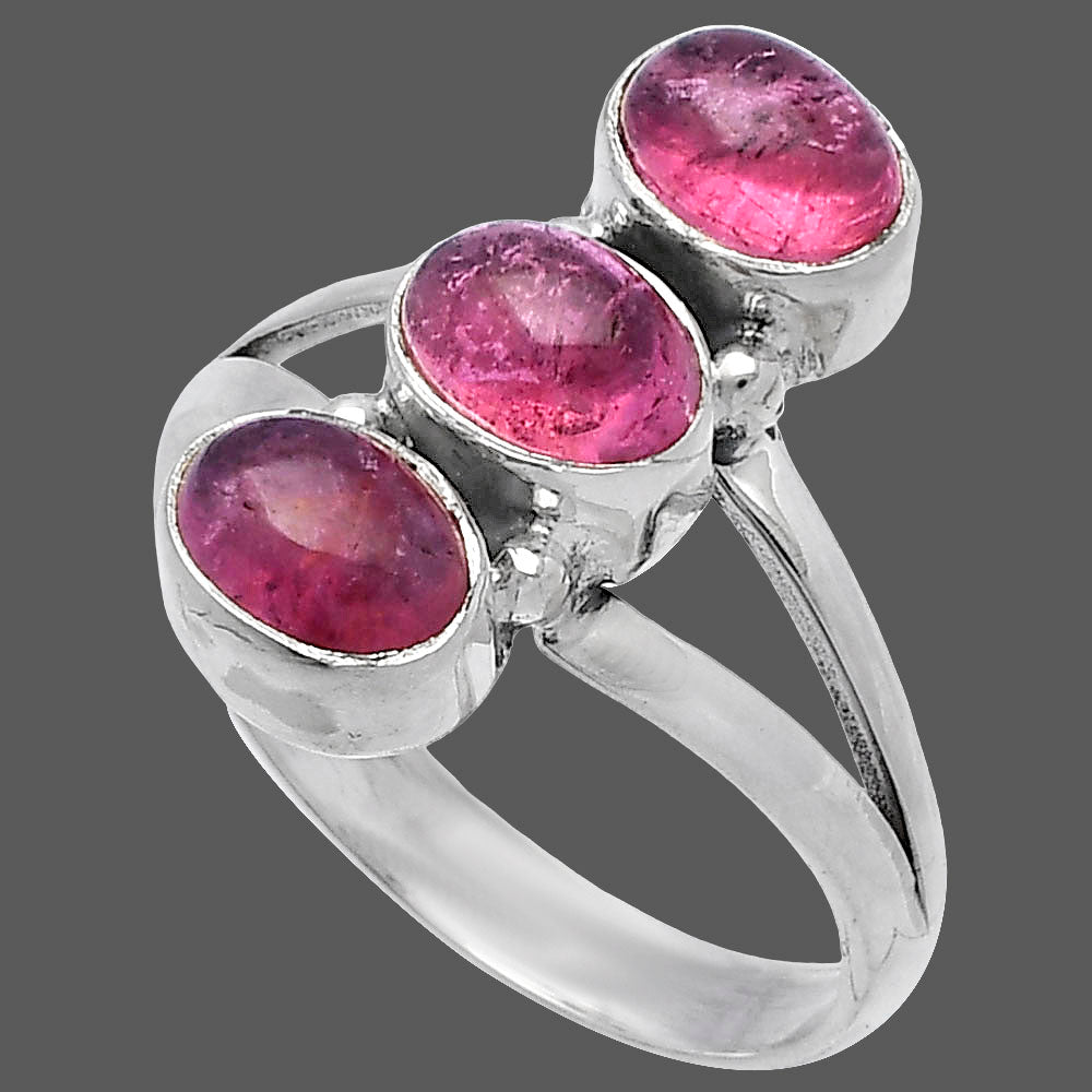 Natural Multi Tourmaline Ring size-9 R-1263 SDR222830