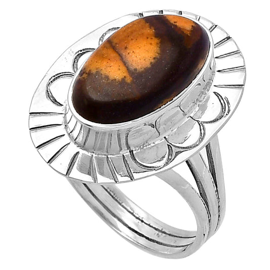 Natural Outback Jasper Ring size-7 R-1432 SDR223023