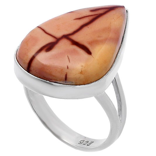 Natural Indian Paint Gemstone Ring size-8 R-1002 SDR223130
