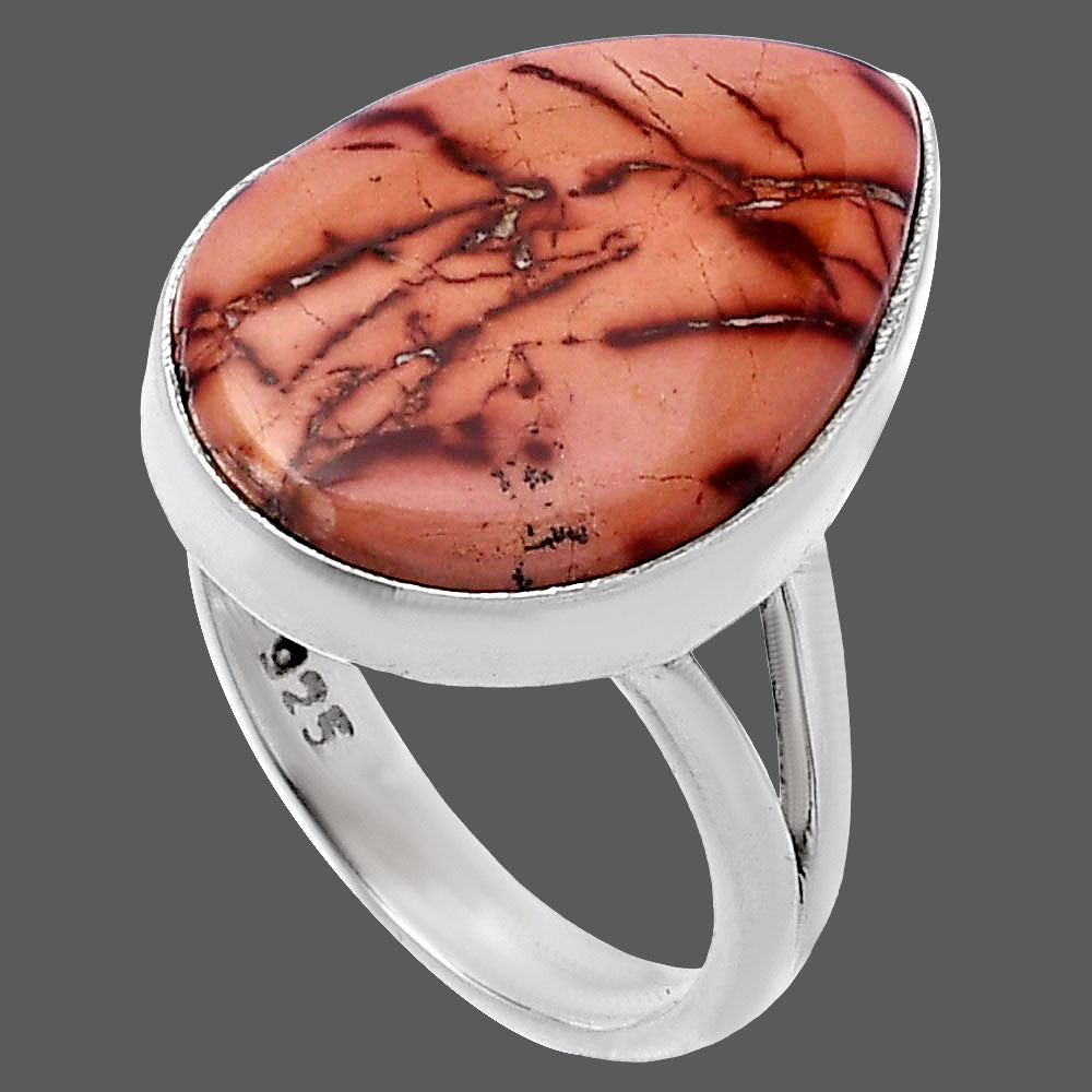 Natural Indian Paint Gemstone Ring size-7 R-1002 SDR223154