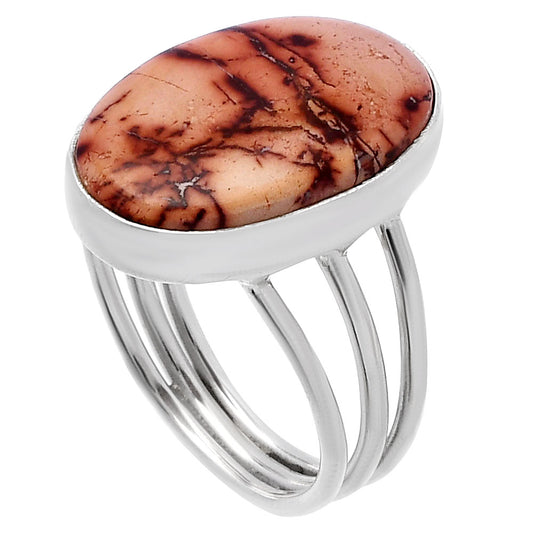 Natural Indian Paint Gemstone Ring size-7 R-1003 SDR223176