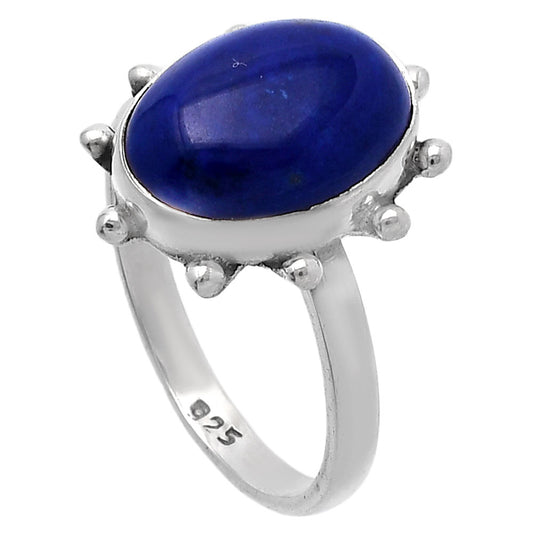 Natural Lapis Lazuli - Afghanistan Ring size-9 R-1268 SDR224180